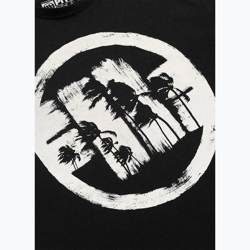 Pánske tričko Pitbull Palms black logo 8