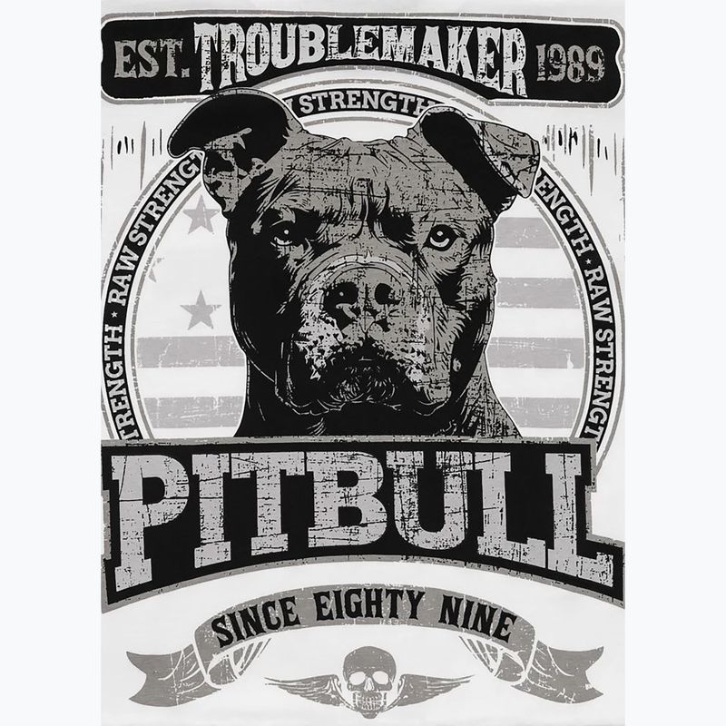 Pánske tričko Pitbull Troublemarker white 9