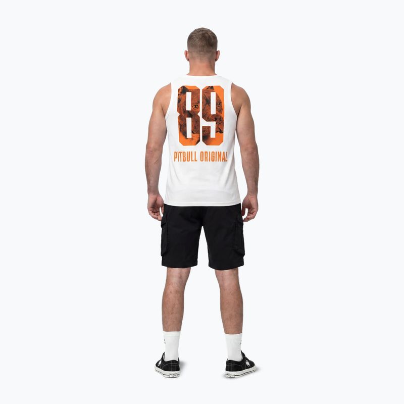 Pánske tričko Pitbull Eighty Nine Dog Tank Top white 4