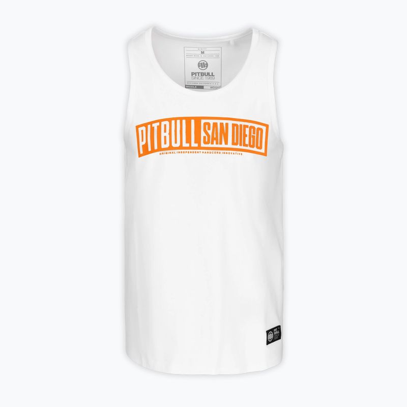 Pánske tričko Pitbull Eighty Nine Dog Tank Top white 5