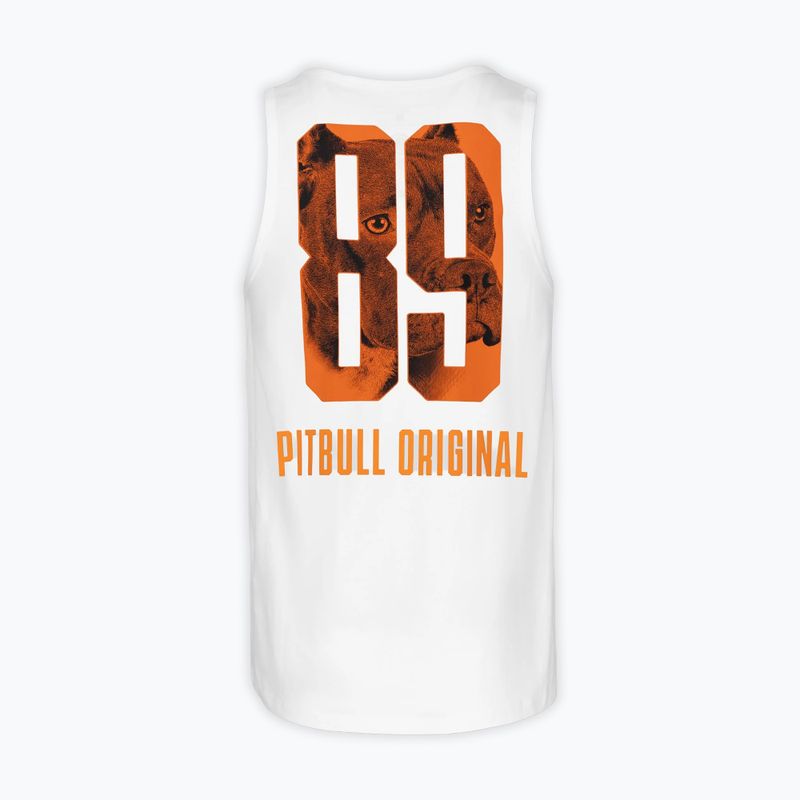 Pánske tričko Pitbull Eighty Nine Dog Tank Top white 6