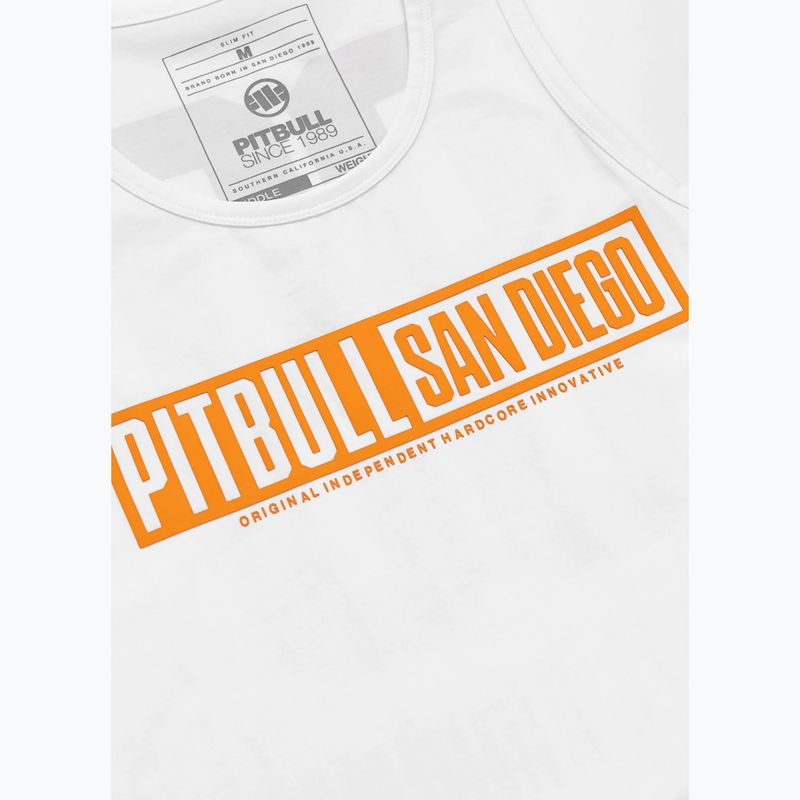 Pánske tričko Pitbull Eighty Nine Dog Tank Top white 8