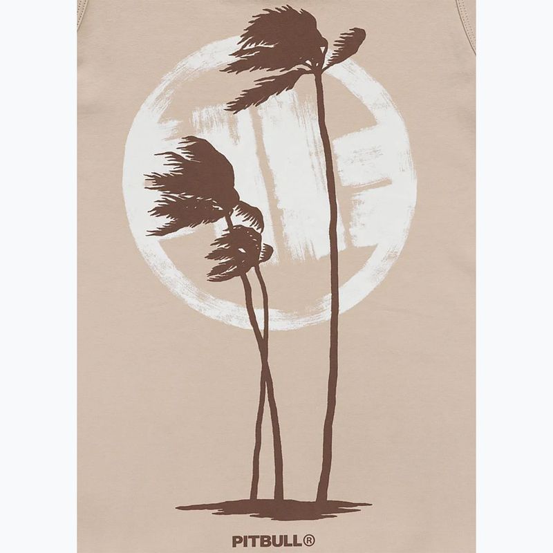 Pánske tričko Pitbull Palms Tank Top light sand 6