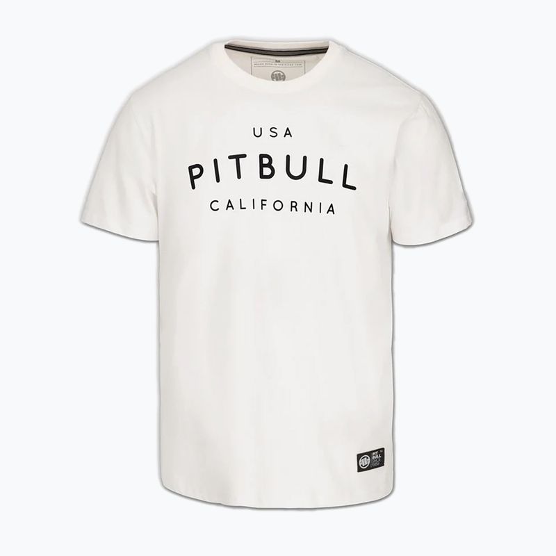Pánske tričko Pitbull USA CAL Big Logo white 4