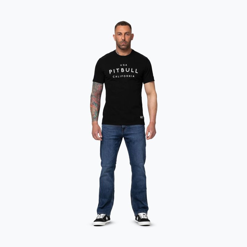 Pánske tričko Pitbull USA CAL Big Logo black 2