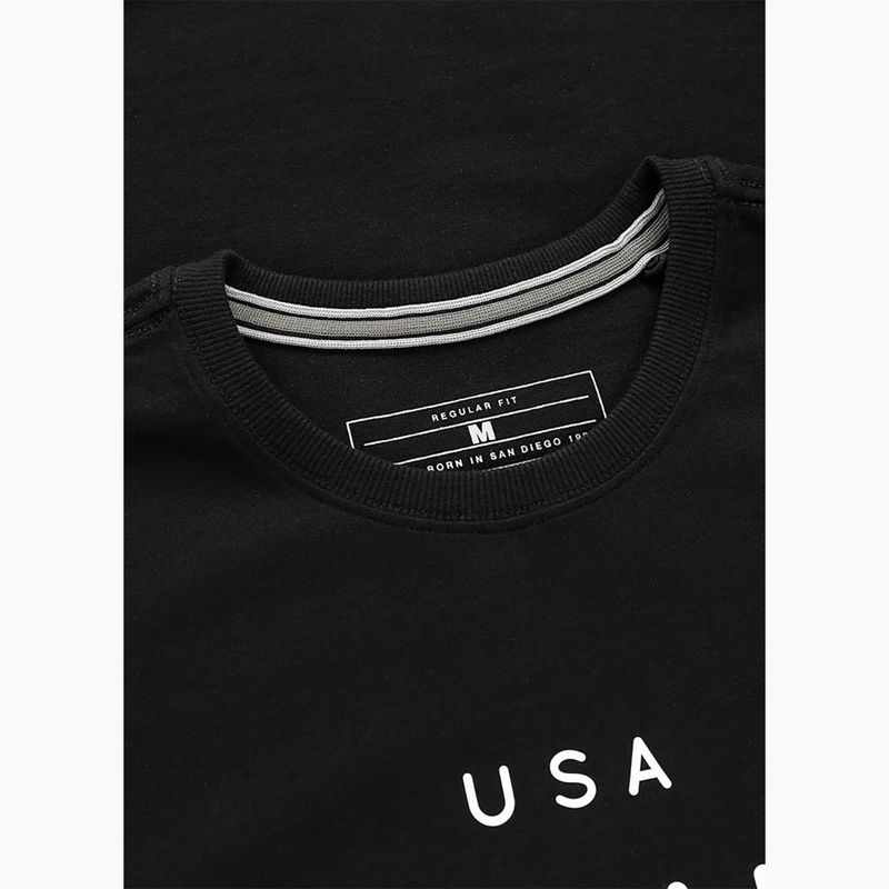 Pánske tričko Pitbull USA CAL Big Logo black 6