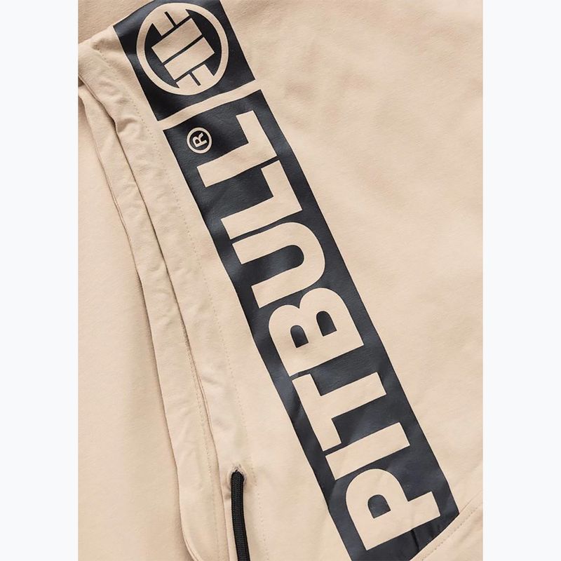 Pánska tréningová mikina Pitbull Mercado Hilltop Sleeveless Hooded pale sand 7