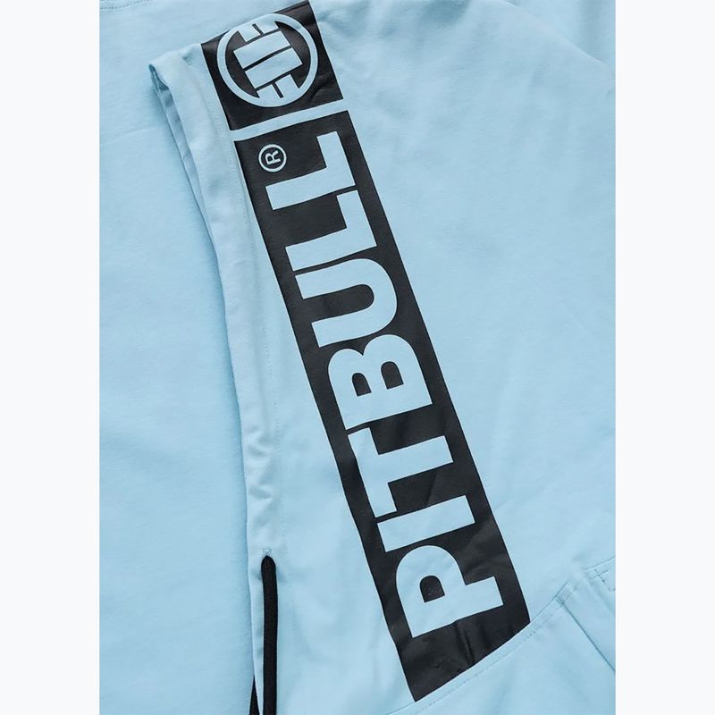 Pánska tréningová mikina Pitbull Mercado Hilltop Sleeveless Hooded light blue 9