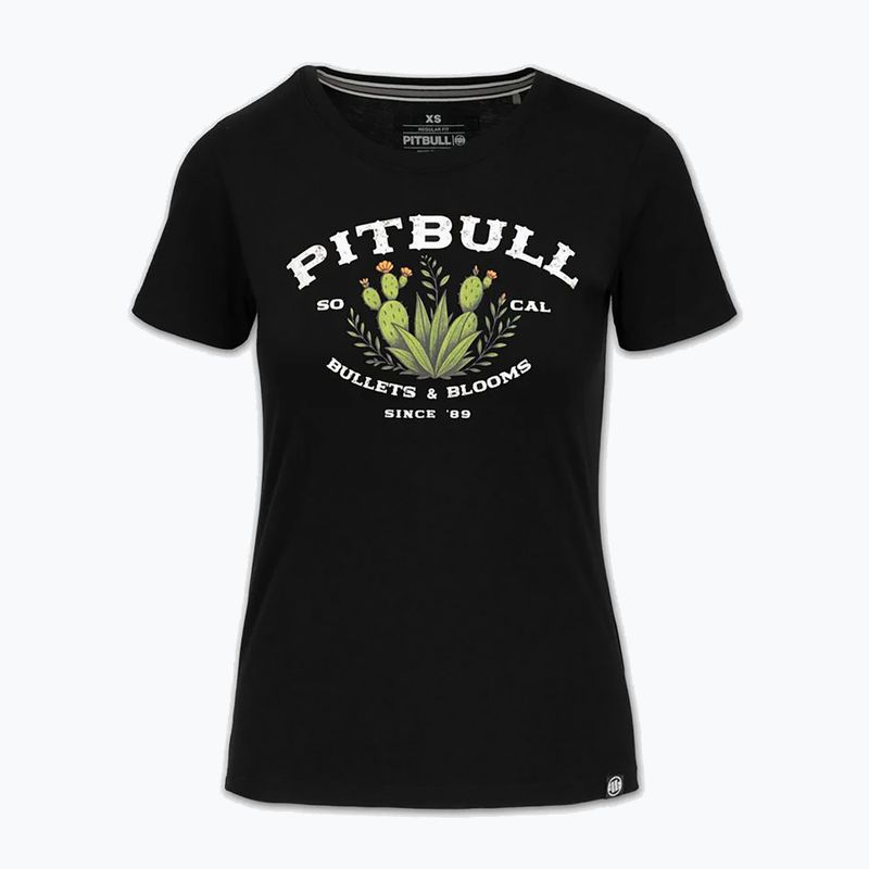 Dámske tričko Pitbull Bullets & Blooms black 3