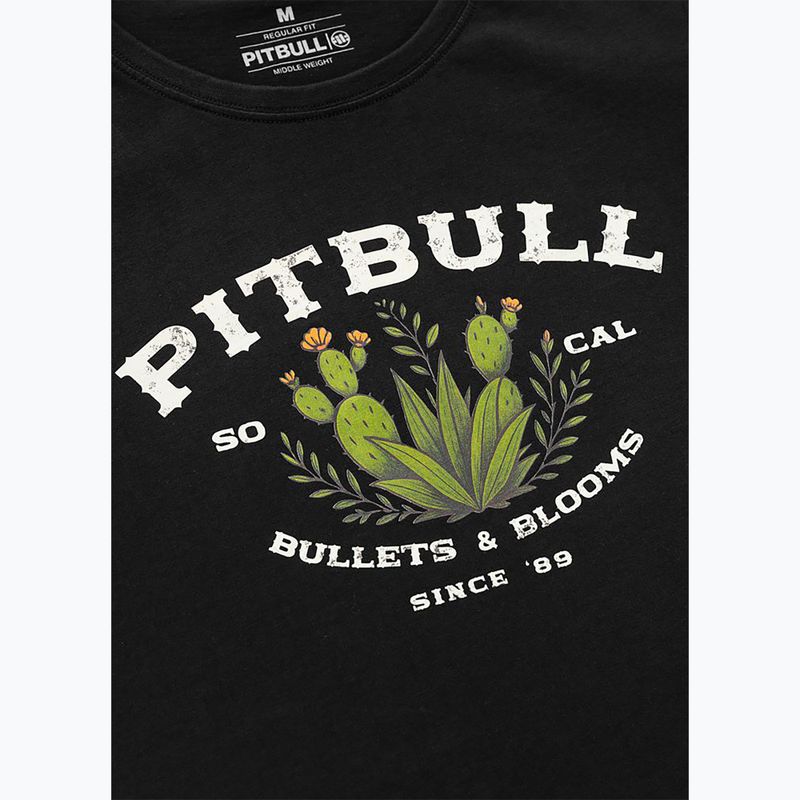 Dámske tričko Pitbull Bullets & Blooms black 6
