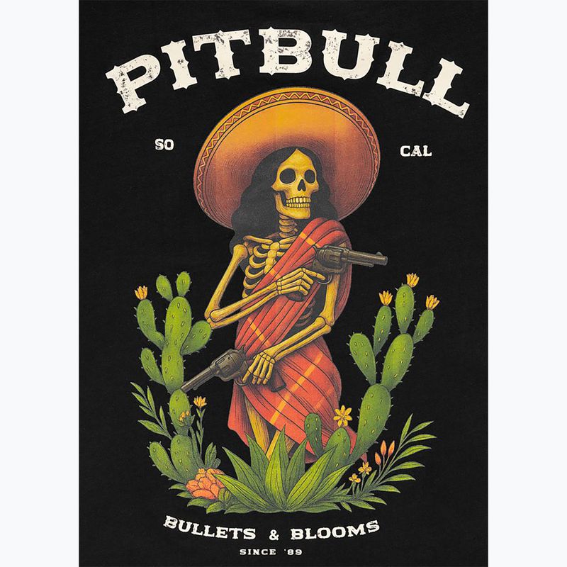Dámske tričko Pitbull Bullets & Blooms black 7