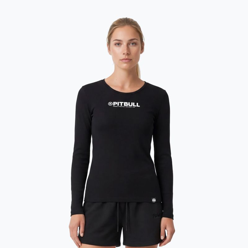 Dámske tričko longsleeve Pitbull R Slim Fit black