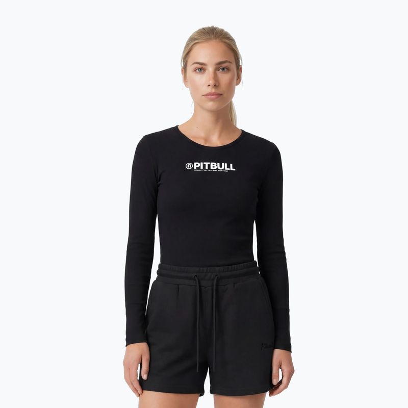 Dámske tričko longsleeve Pitbull R Slim Fit black 4