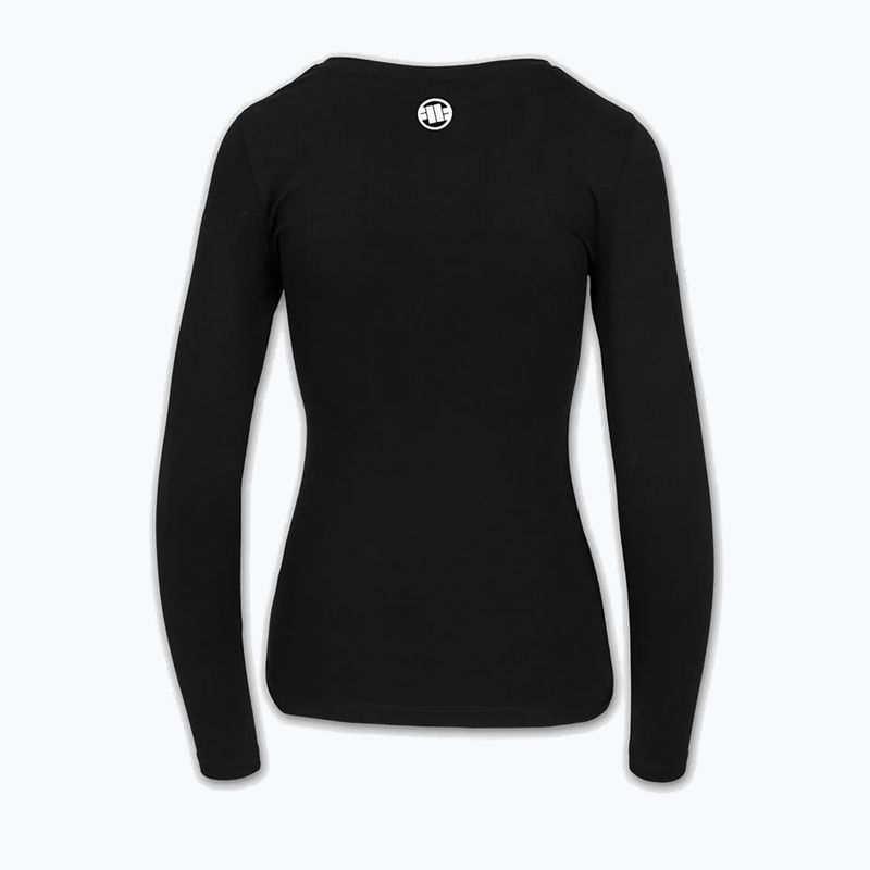 Dámske tričko longsleeve Pitbull R Slim Fit black 6