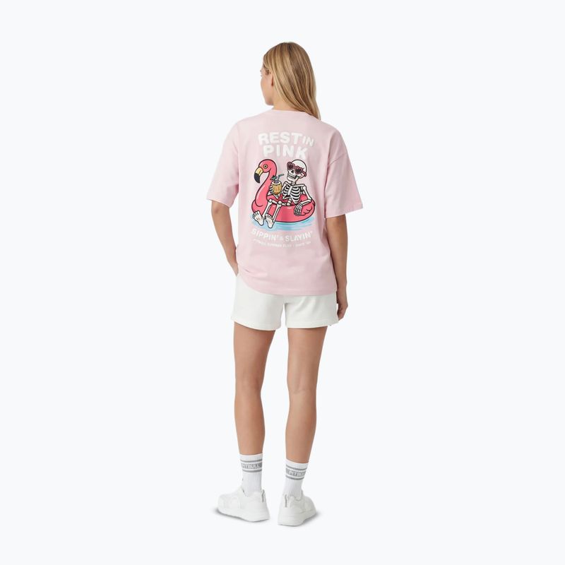 Dámske tričko Pitbull Rest In Pink Oversize strawberry cream 3