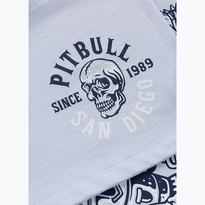 Dámska mikina Pitbull Skull Oversize frosted blue 9