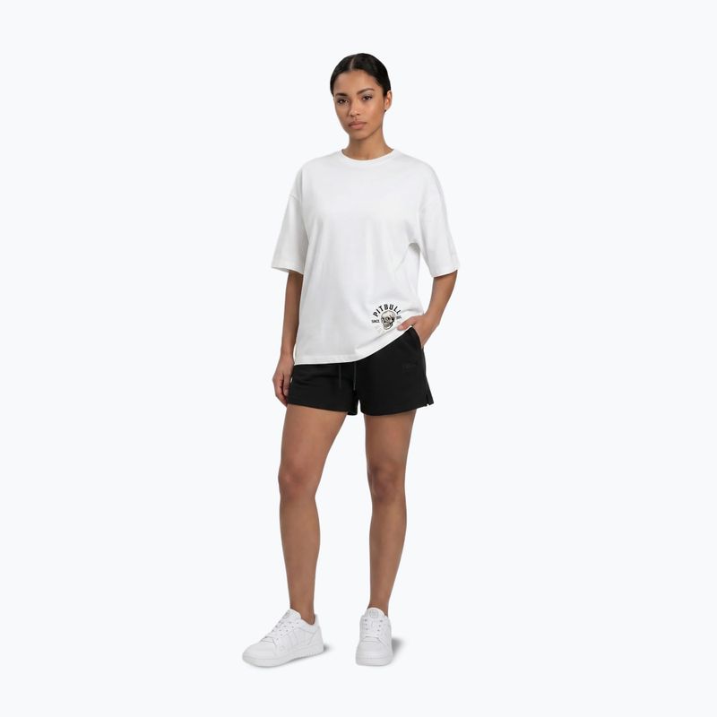 Dámska mikina Pitbull Skull Oversize white 2