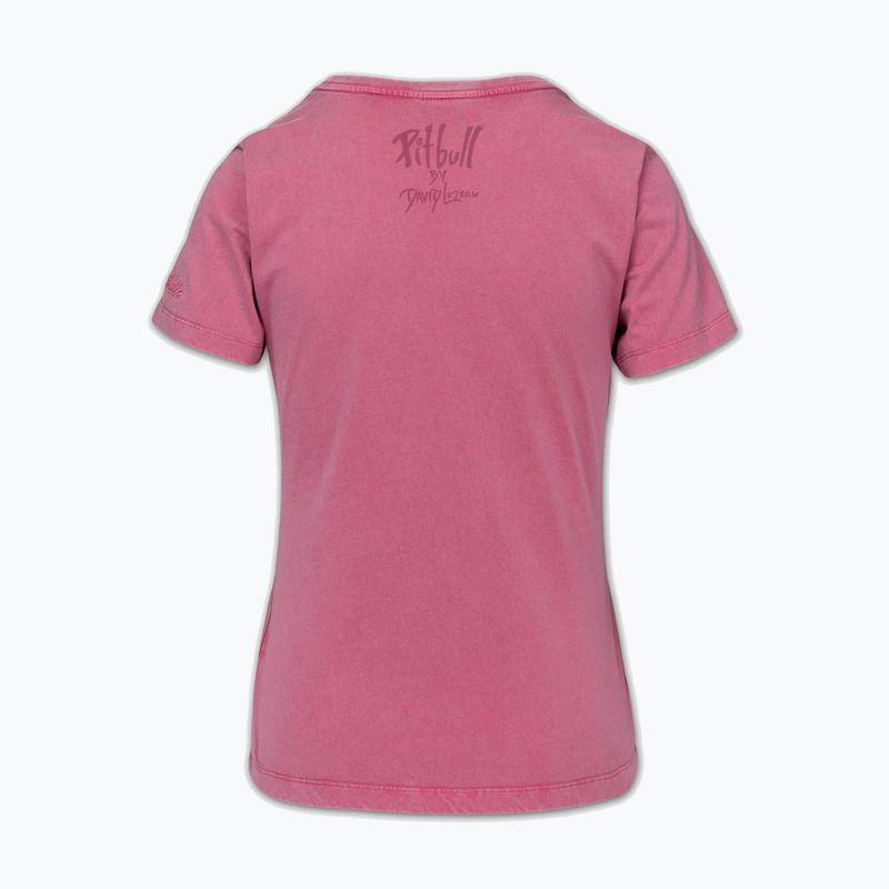 Dámske tričko Pitbull Dia De Los Perros washed pink 4