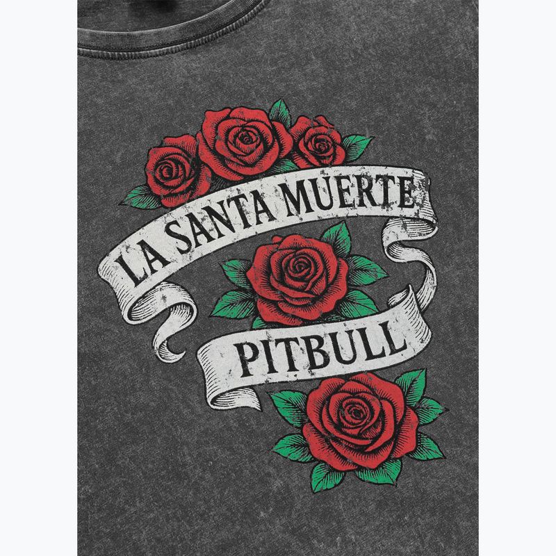 Dámske tričko Pitbull Santa Muerte graphite 7