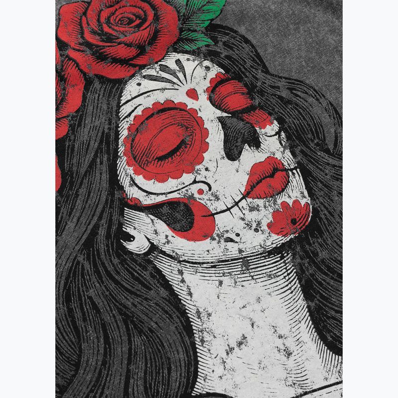 Dámske tričko Pitbull Santa Muerte graphite 9