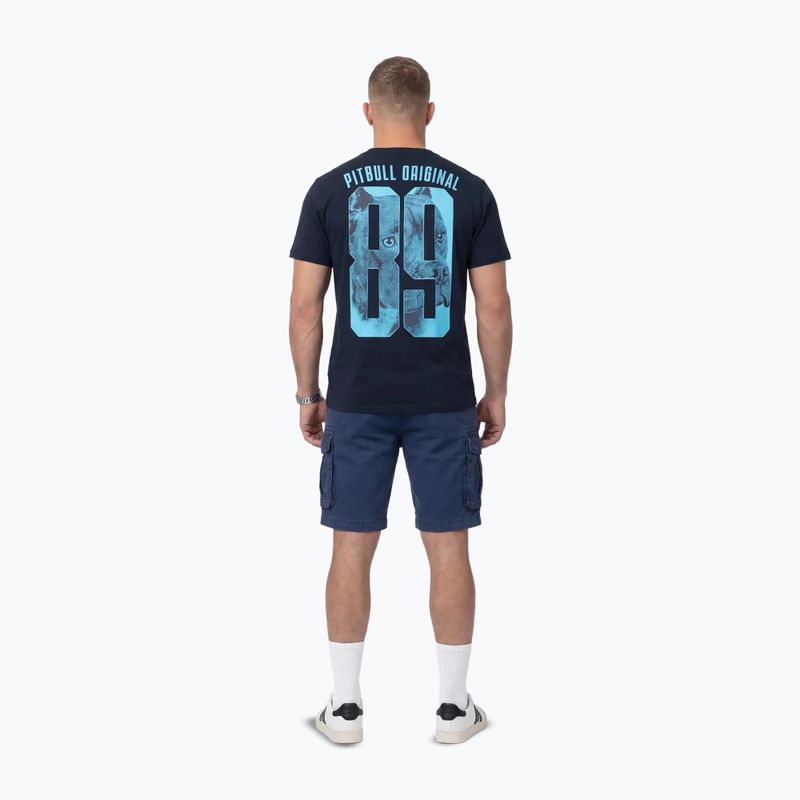 Pánske tričko Pitbull Eighty Nine Dog dark navy 3
