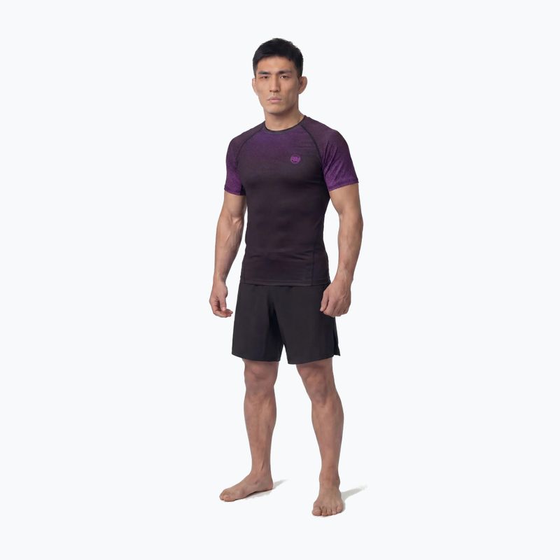 Pánsky rashguard Pitbull Belt Rashguard purple 2