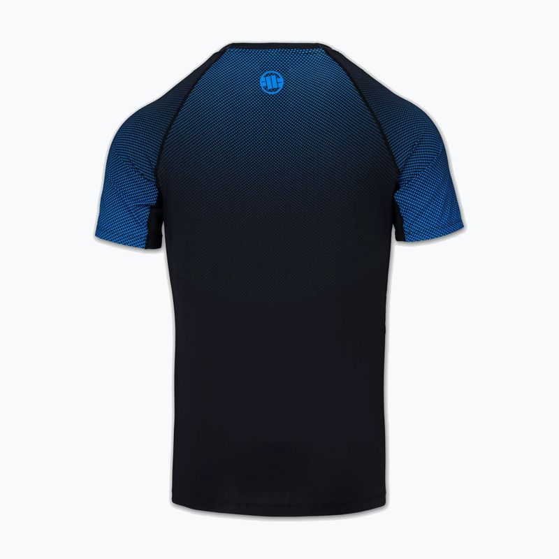 Pánsky rashguard Pitbull Belt Rashguard blue 4