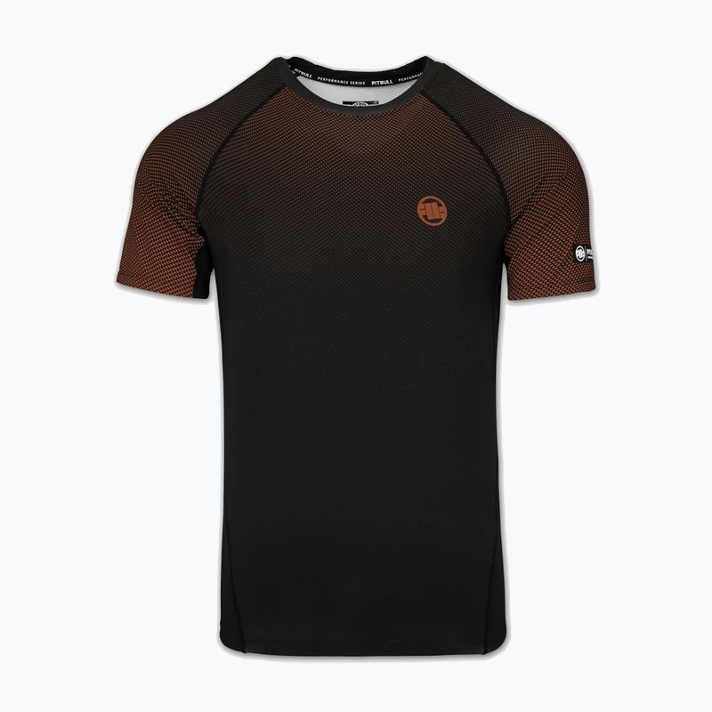Pánsky rashguard Pitbull Belt Rashguard brown 3
