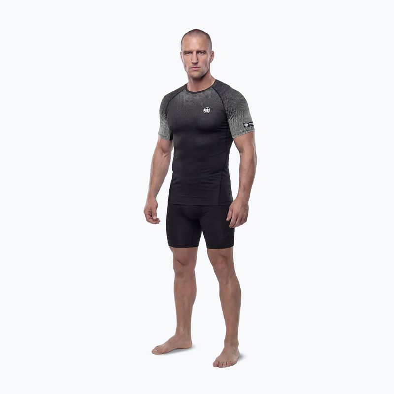 Pánsky rashguard Pitbull Belt Rashguard black 2