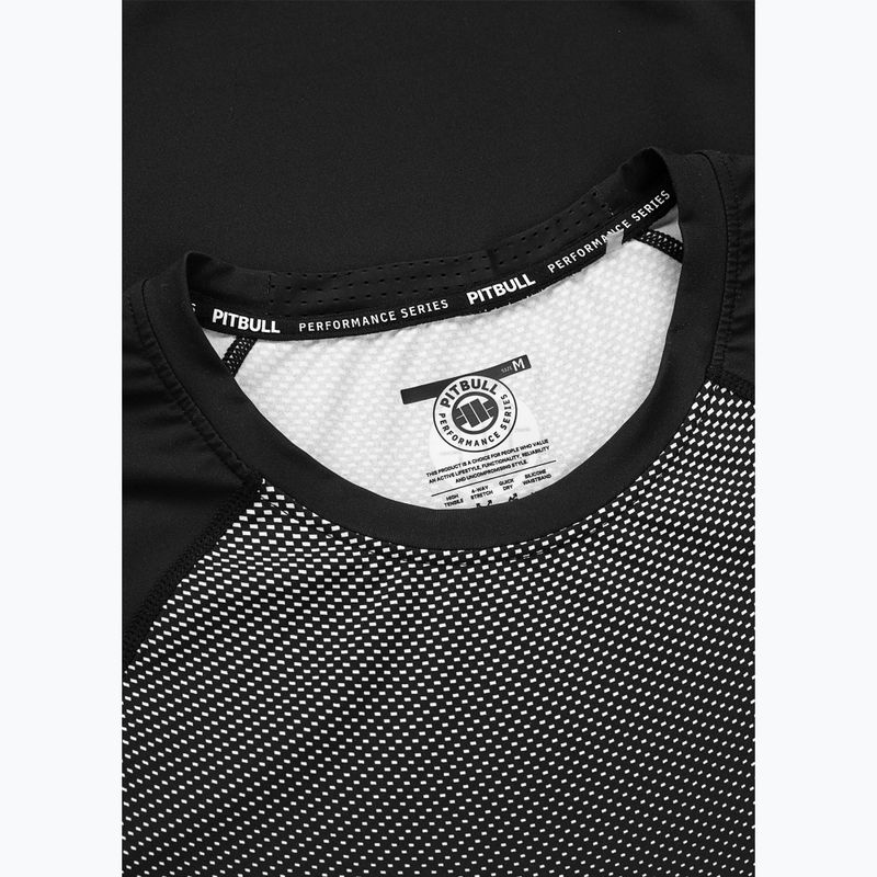 Pánsky rashguard Pitbull Belt Rashguard black 5