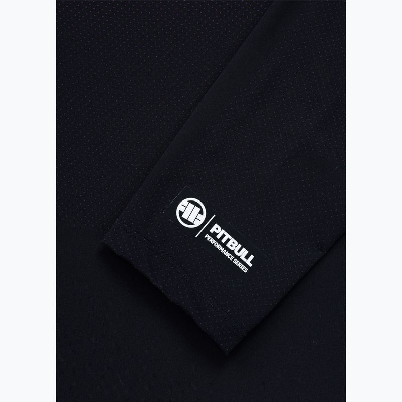 Pánsky rashguard s dlhým rukávom Pitbull Belt Rashguard purple 8