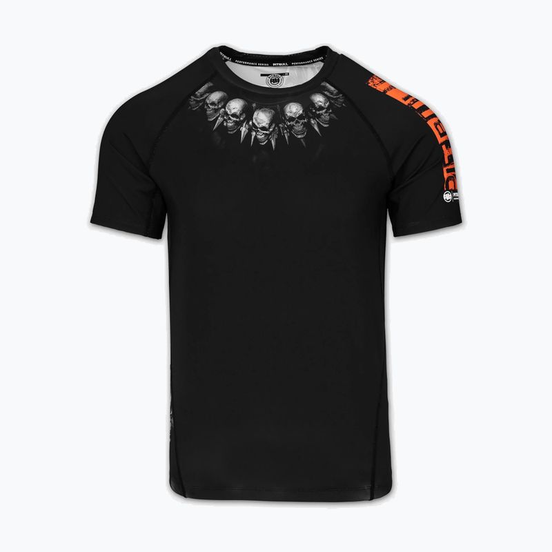 Pánsky rashguard Pitbull Blacky Rashguard black 4