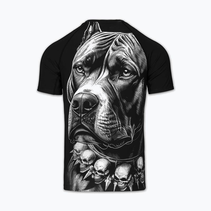 Pánsky rashguard Pitbull Blacky Rashguard black 5