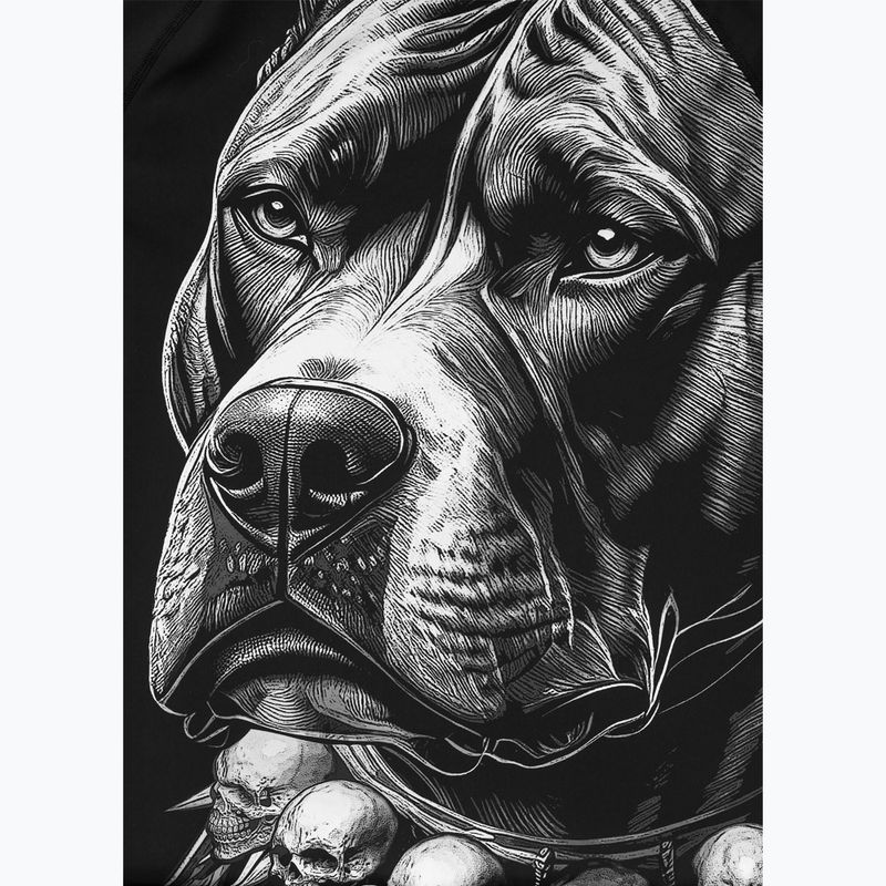 Pánsky rashguard s dlhým rukávom Pitbull Blacky Rashguard 8
