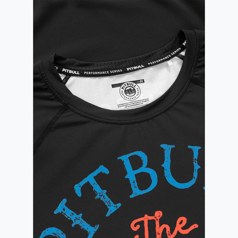 Pánsky rashguard Pitbull Champion Bloodline Rashguard black 7