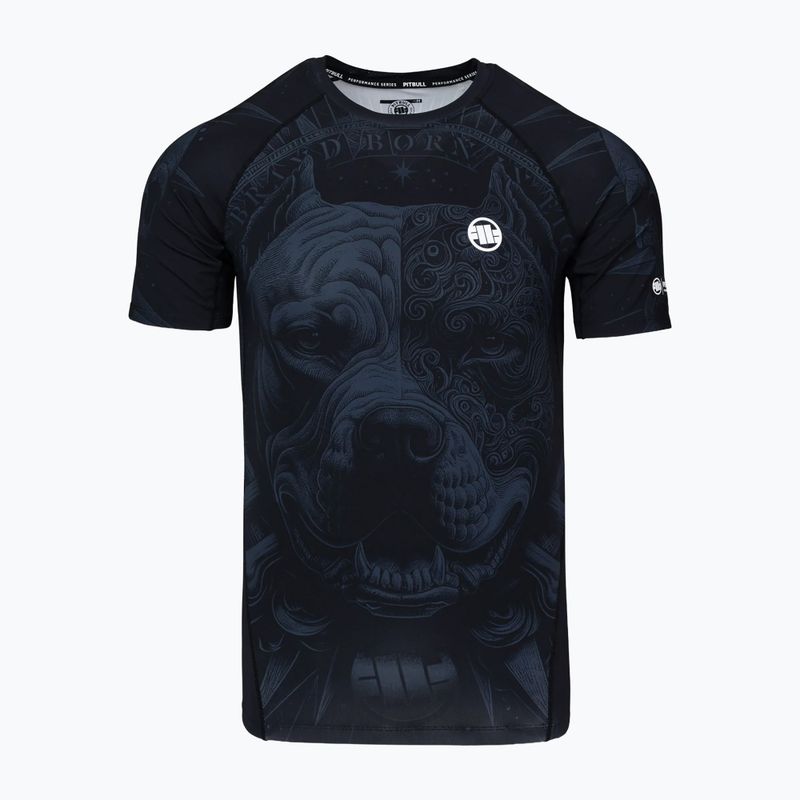 Pánsky rashguard Pitbull World Rashguard black 4