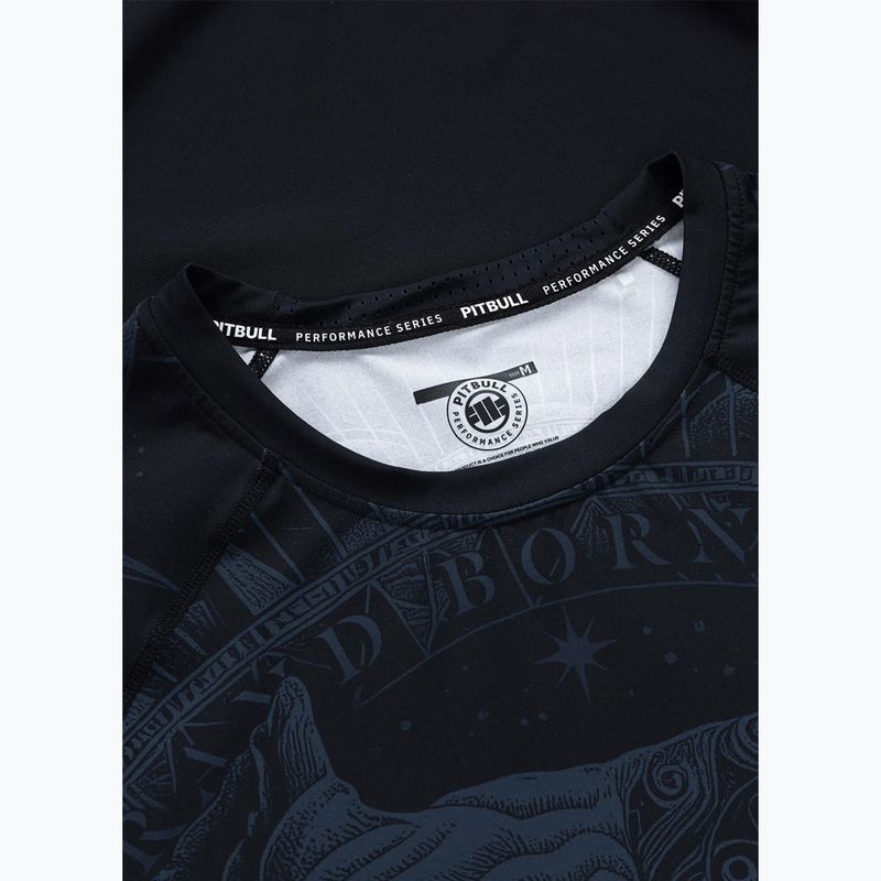 Pánsky rashguard Pitbull World Rashguard black 6
