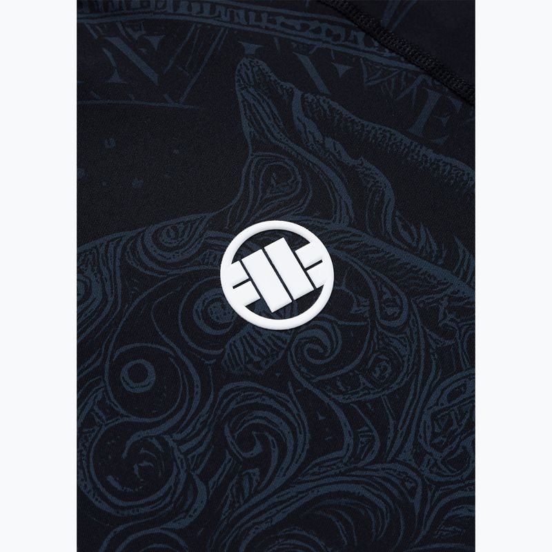 Pánsky rashguard Pitbull World Rashguard black 7