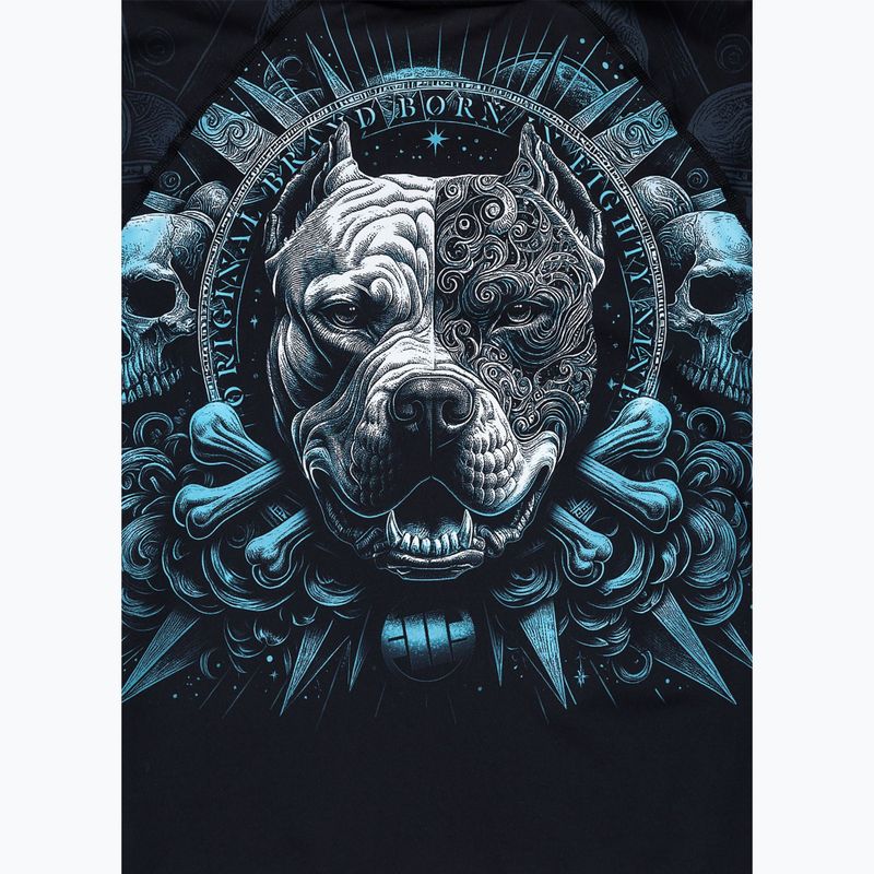 Pánsky rashguard Pitbull World Rashguard black 8