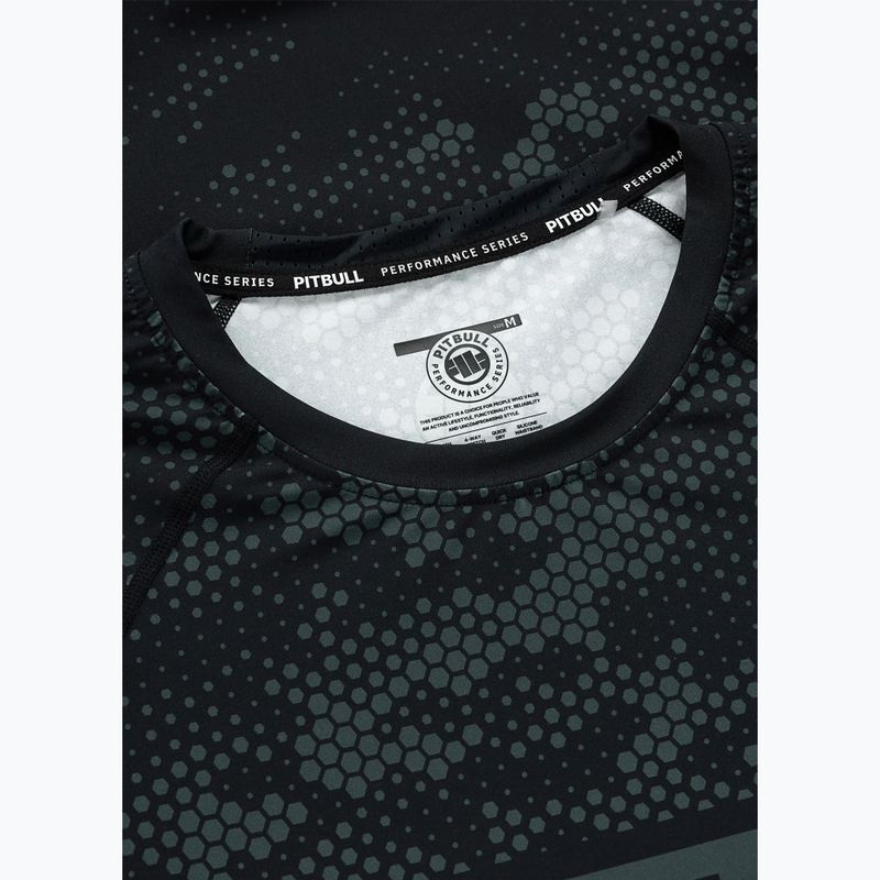 Pánsky rashguard Pitbull Hex Camo Hilltop Rashguard olive 5