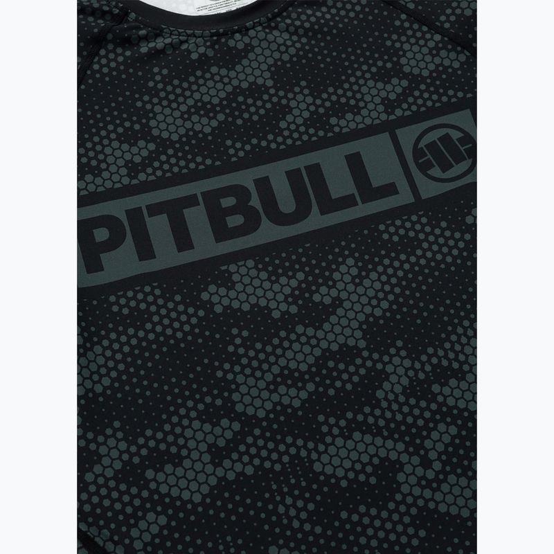 Pánsky rashguard Pitbull Hex Camo Hilltop Rashguard olive 6