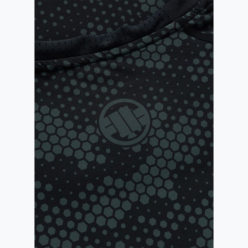 Pánsky rashguard Pitbull Hex Camo Hilltop Rashguard olive 7