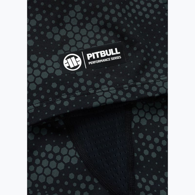 Pánsky rashguard Pitbull Hex Camo Hilltop Rashguard olive 8