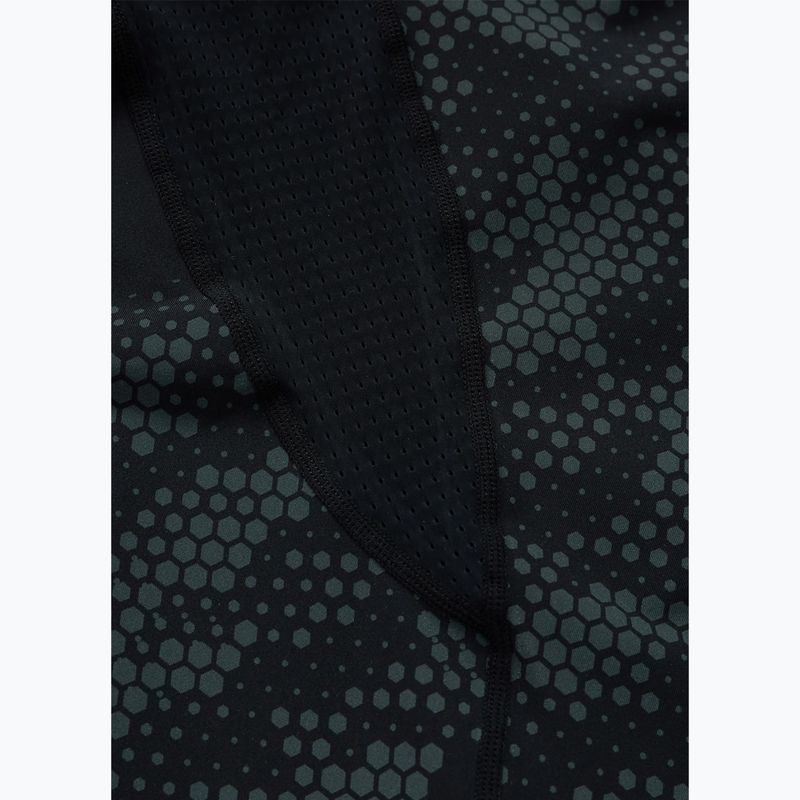 Pánsky rashguard Pitbull Hex Camo Hilltop Rashguard olive 9