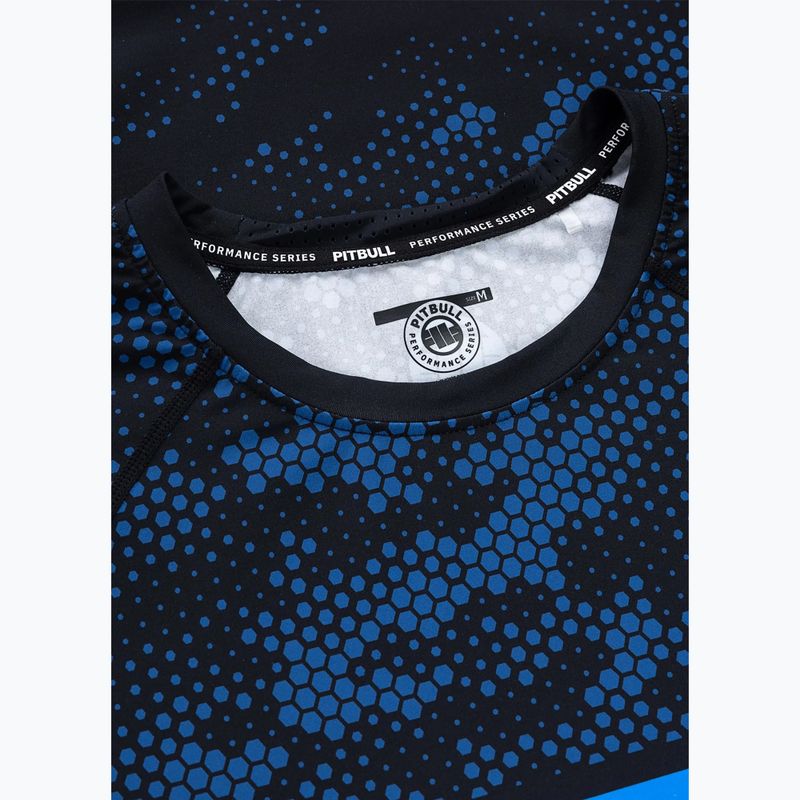 Pánsky rashguard Pitbull Hex Camo Hilltop Rashguard blue 5