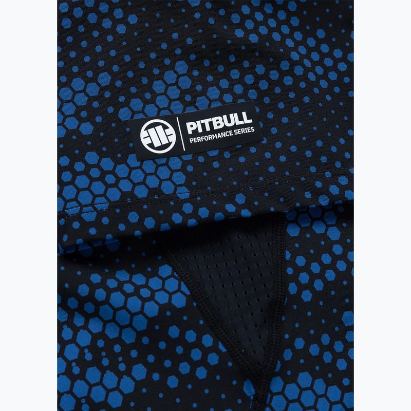 Pánsky rashguard Pitbull Hex Camo Hilltop Rashguard blue 8