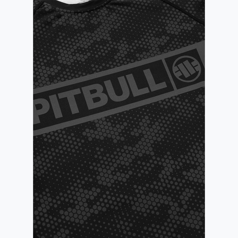 Pánsky rashguard Pitbull Hex Camo Hilltop Rashguard black 6