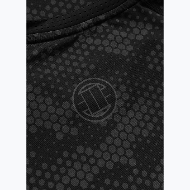 Pánsky rashguard Pitbull Hex Camo Hilltop Rashguard black 7