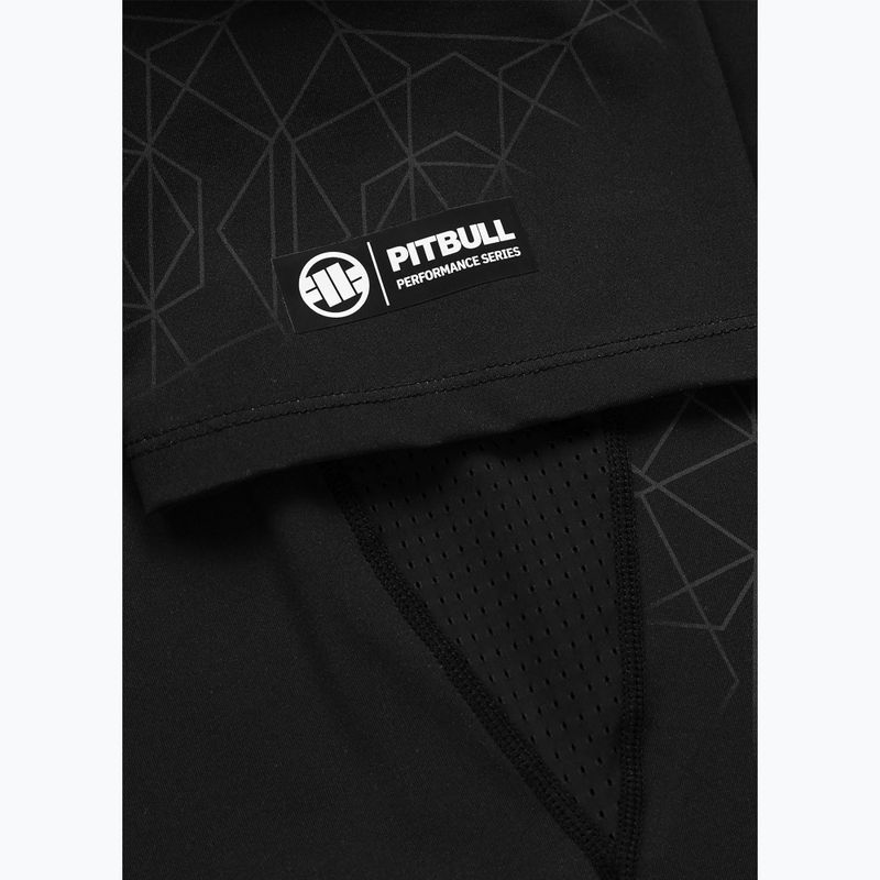 Pánsky rashguard Pitbull Ray Rashguard fluo/red 9