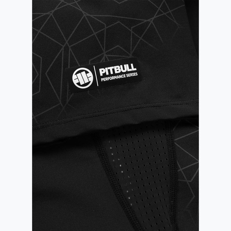 Pánsky rashguard Pitbull Ray Rashguard fluo green 8